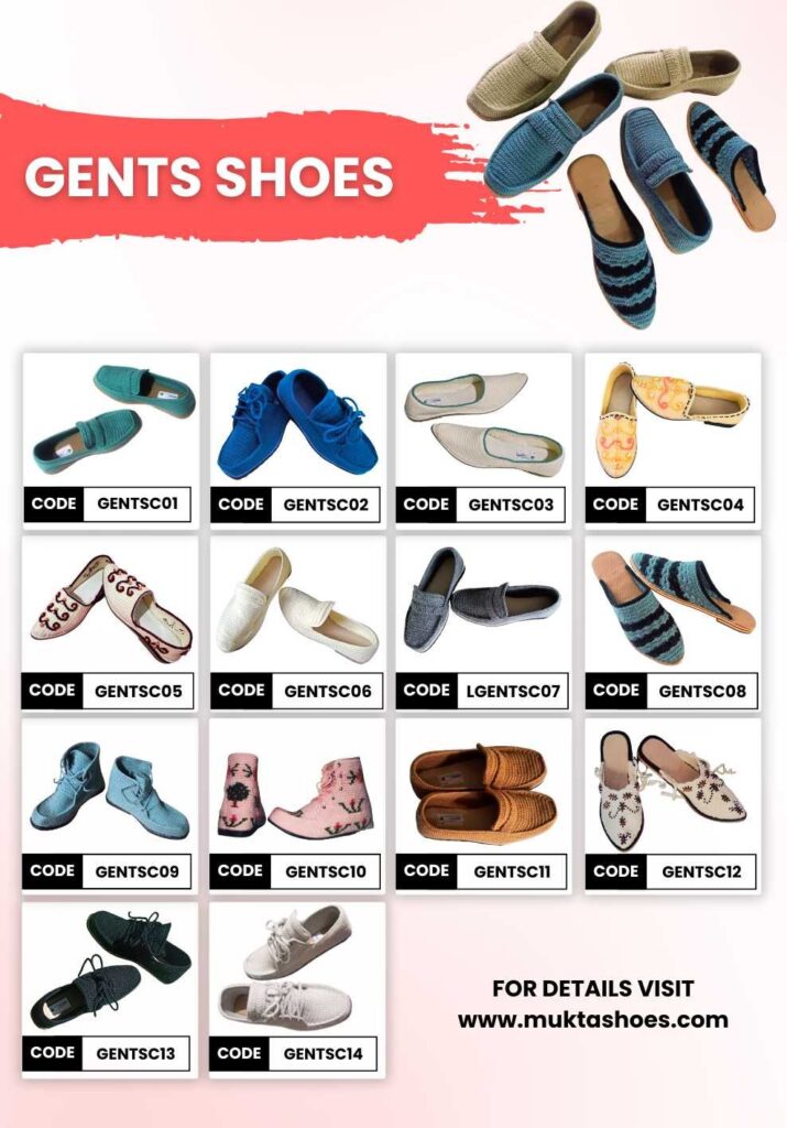 Home product catalogue of mukta shoes 2